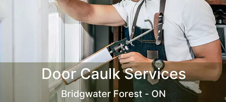  Door Caulk Services Bridgwater Forest - ON