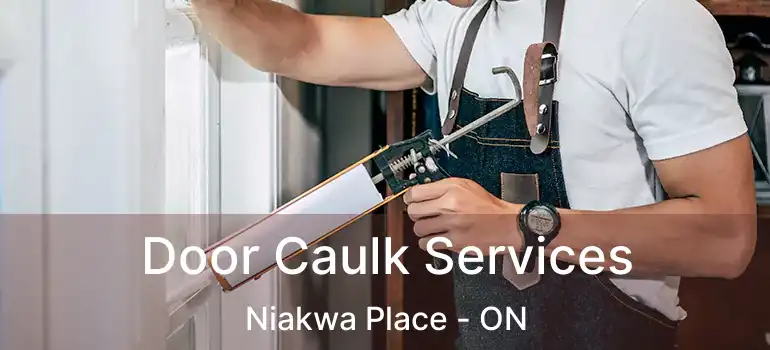  Door Caulk Services Niakwa Place - ON