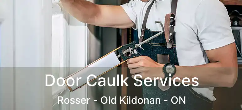  Door Caulk Services Rosser - Old Kildonan - ON