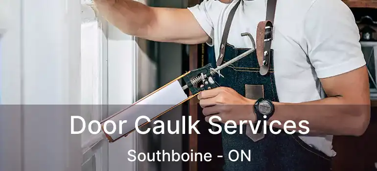  Door Caulk Services Southboine - ON