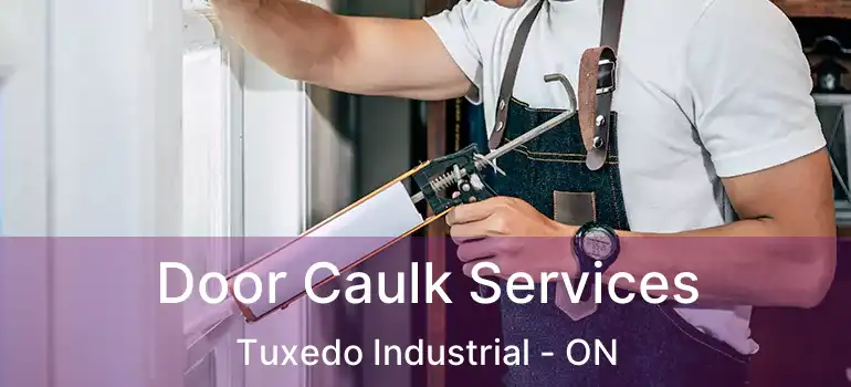  Door Caulk Services Tuxedo Industrial - ON