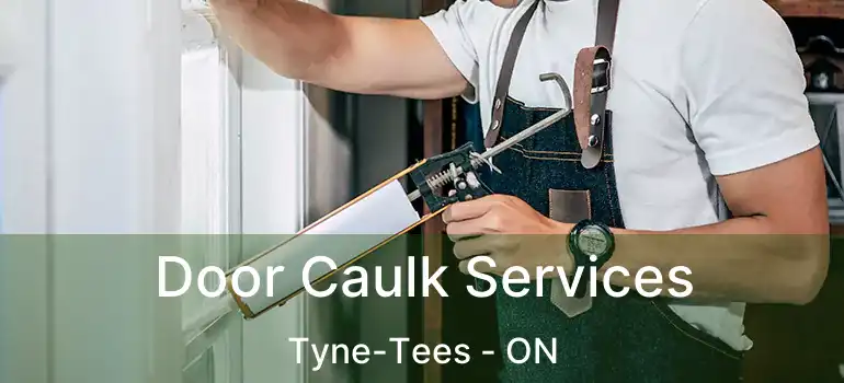  Door Caulk Services Tyne-Tees - ON