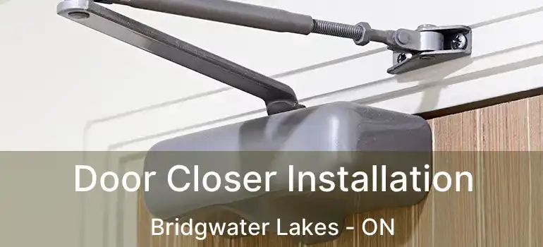  Door Closer Installation Bridgwater Lakes - ON