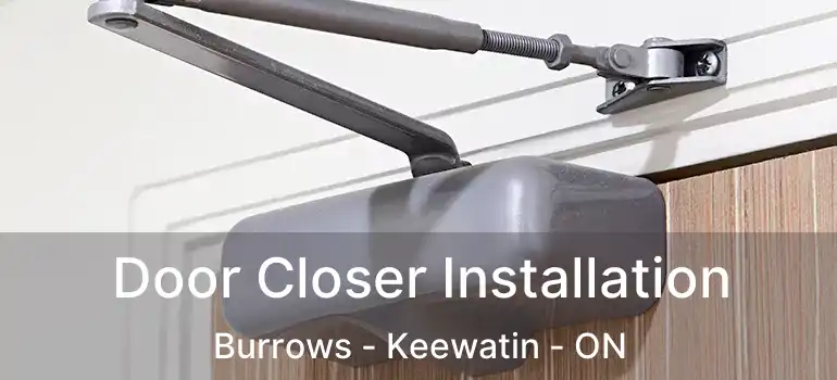  Door Closer Installation Burrows - Keewatin - ON