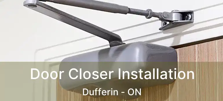  Door Closer Installation Dufferin - ON