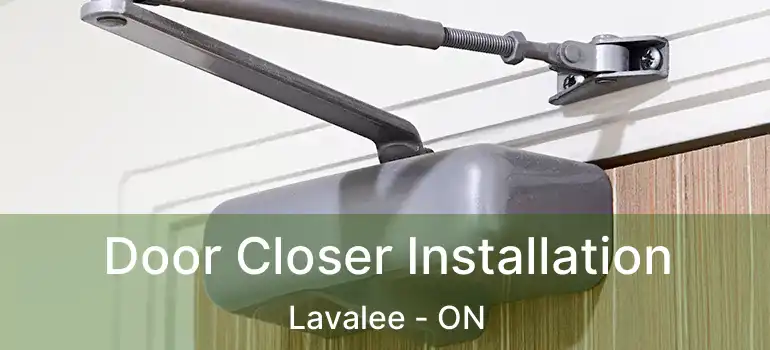  Door Closer Installation Lavalee - ON