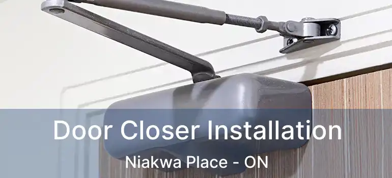  Door Closer Installation Niakwa Place - ON