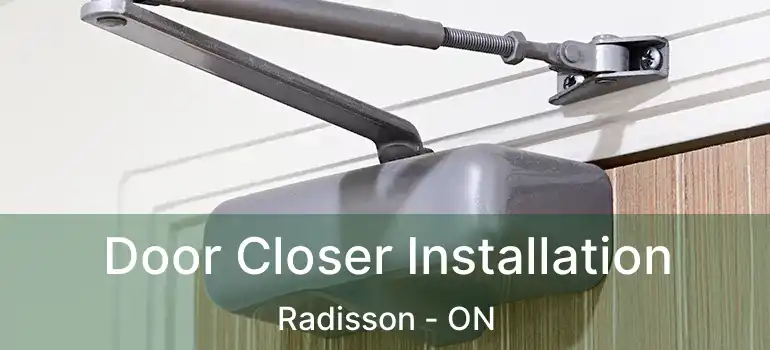 Door Closer Installation Radisson - ON