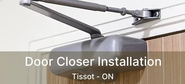  Door Closer Installation Tissot - ON