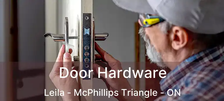  Door Hardware Leila - McPhillips Triangle - ON