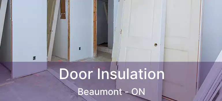  Door Insulation Beaumont - ON