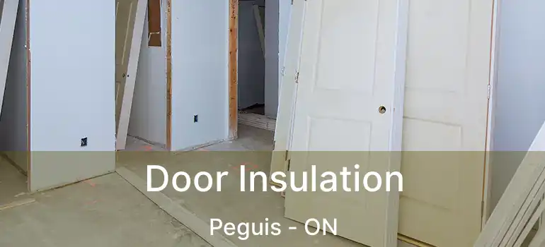  Door Insulation Peguis - ON