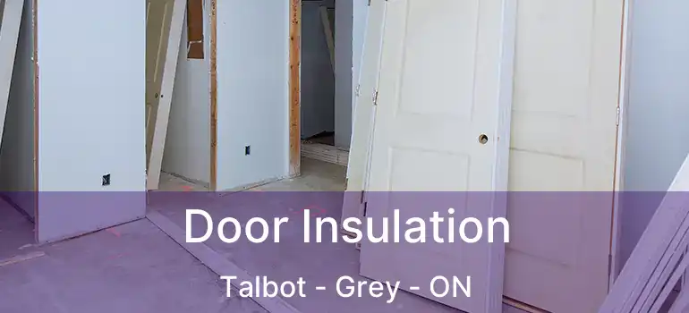  Door Insulation Talbot - Grey - ON