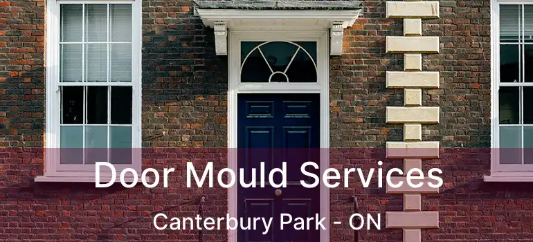  Door Mould Services Canterbury Park - ON