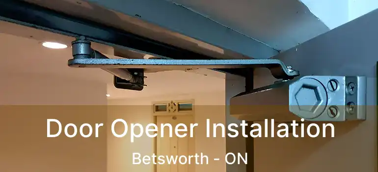  Door Opener Installation Betsworth - ON
