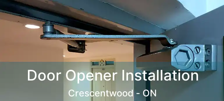  Door Opener Installation Crescentwood - ON