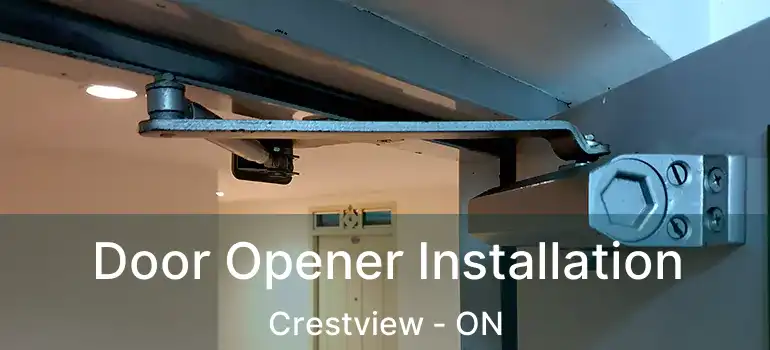  Door Opener Installation Crestview - ON