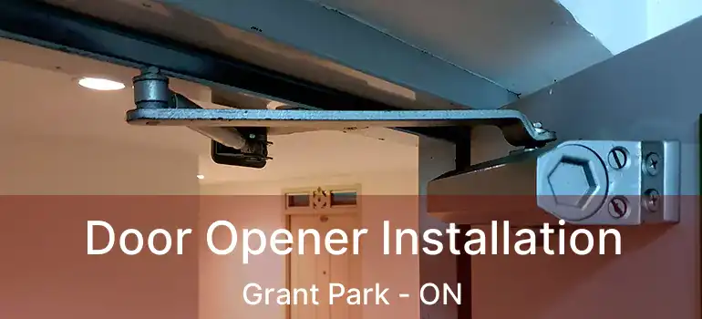  Door Opener Installation Grant Park - ON