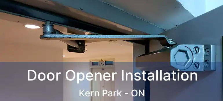  Door Opener Installation Kern Park - ON