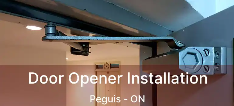  Door Opener Installation Peguis - ON