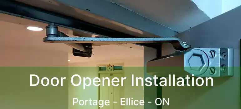  Door Opener Installation Portage - Ellice - ON