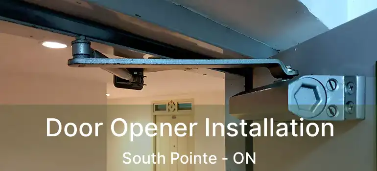  Door Opener Installation South Pointe - ON
