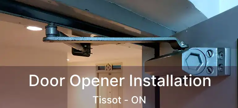  Door Opener Installation Tissot - ON