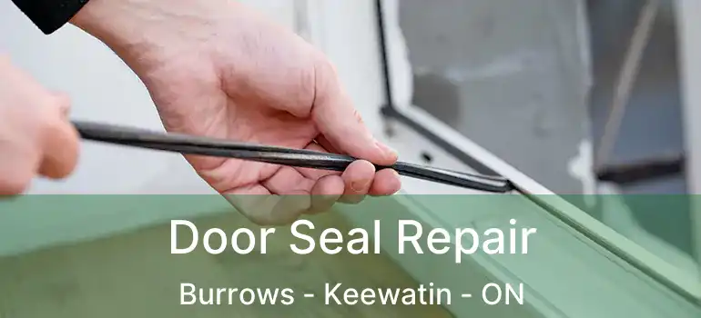 Door Seal Repair Burrows - Keewatin - ON
