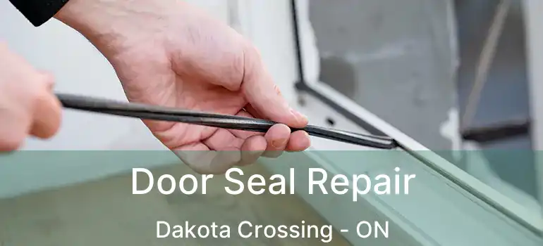  Door Seal Repair Dakota Crossing - ON