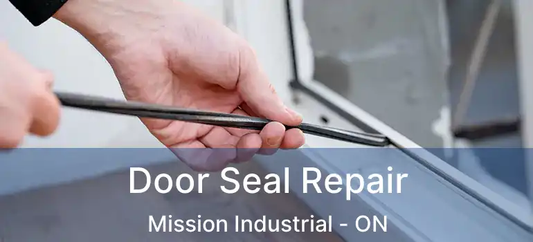 Door Seal Repair Mission Industrial - ON