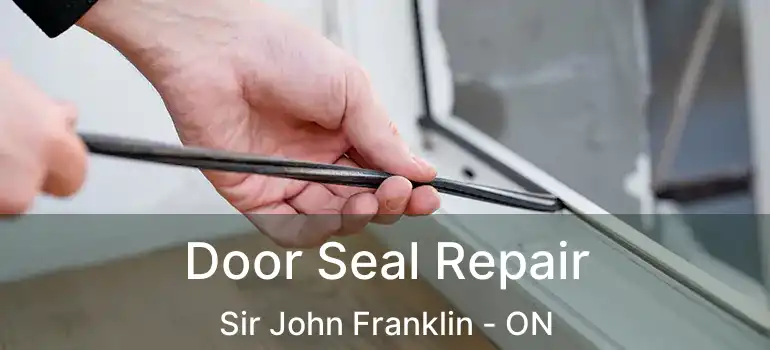  Door Seal Repair Sir John Franklin - ON