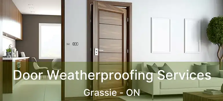  Door Weatherproofing Services Grassie - ON