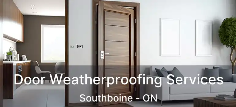  Door Weatherproofing Services Southboine - ON