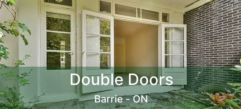  Double Doors Barrie - ON