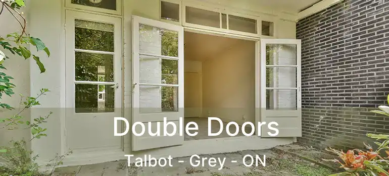  Double Doors Talbot - Grey - ON