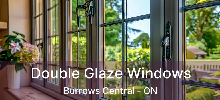  Double Glaze Windows Burrows Central - ON