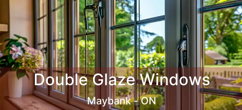  Double Glaze Windows Maybank - ON