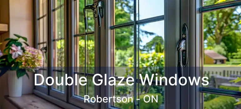  Double Glaze Windows Robertson - ON