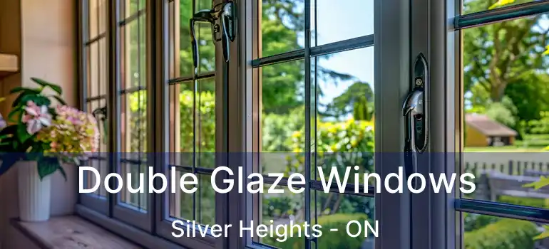  Double Glaze Windows Silver Heights - ON