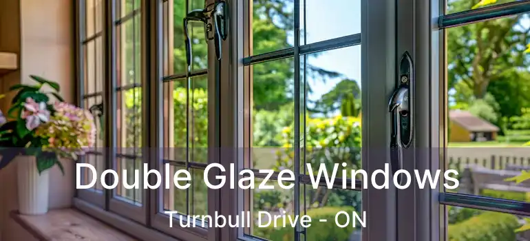  Double Glaze Windows Turnbull Drive - ON