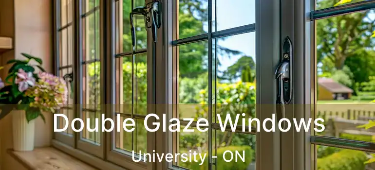  Double Glaze Windows University - ON