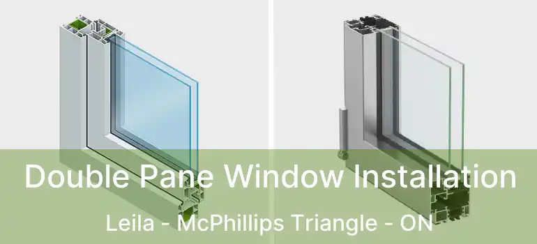  Double Pane Window Installation Leila - McPhillips Triangle - ON