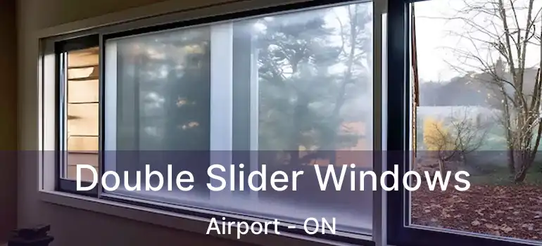  Double Slider Windows Airport - ON