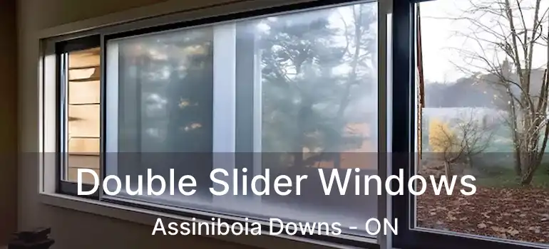  Double Slider Windows Assiniboia Downs - ON
