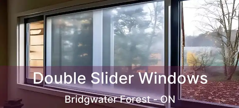  Double Slider Windows Bridgwater Forest - ON
