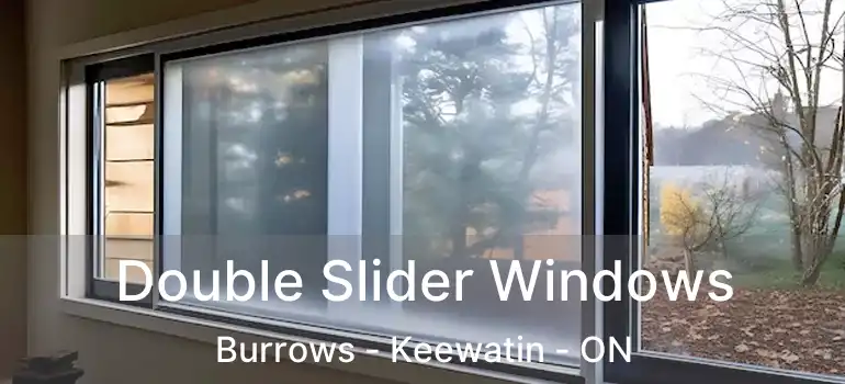  Double Slider Windows Burrows - Keewatin - ON