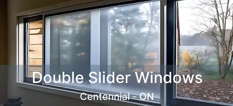  Double Slider Windows Centennial - ON