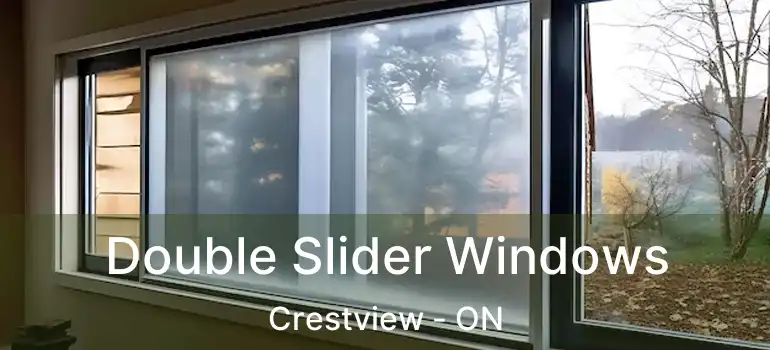 Double Slider Windows Crestview - ON
