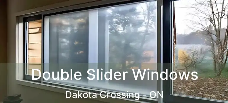  Double Slider Windows Dakota Crossing - ON