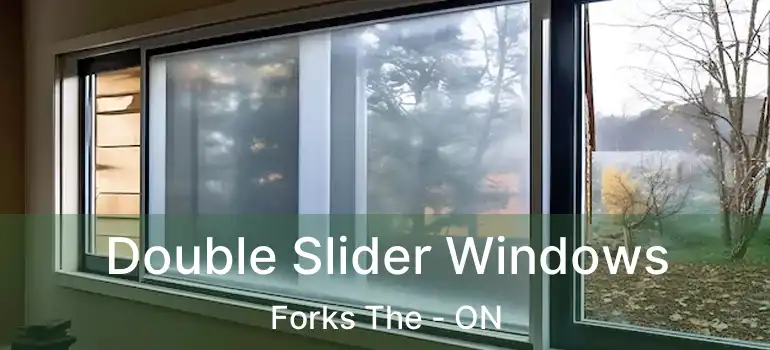  Double Slider Windows Forks The - ON